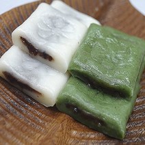 (셀브) 절편 백1kg+쑥1kg (48~55개입) 굳지않는 멥쌀 저당 앙금절편, 백앙꼬절편1kg+쑥앙꼬절편1kg, 총2kg