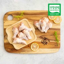 삼시세끼연구소 푸르닭 무항생제 닭봉 구이 닭날개 봉 1kg, 무항생제닭(봉) 1kg