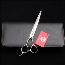 전문가용 강아지 애완견 비숑 푸들 셀프 미용 커브 가위 세트 왼손 7quot 보라색, z8000 및 c 7y