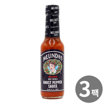 멜린다 부트 졸로키아 고스트 페퍼 소스 148ml 3팩, 3개