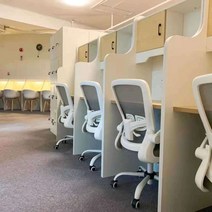 일룸 독서실책상 1인실 칸막이 개인공간 학원 신학기, B- 0.8x0.6x1.6m 싱글테이블