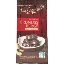 Das Exquisite Erdnuss Berge 더 익스퀴짓 다크 초콜릿 땅콩 125g 12팩