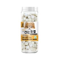 바이독 건강동결건조 북어 트릿 간식 120g, 1통