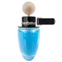 허브모아 우드미니 차량용 디퓨저 방향제 송풍구 클립형, 1개, 본품 스카이터치 11ml