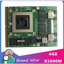Quadro K5000M GDDR5 4GB 비디오 그래픽 카드 N14E-Q5-A2 (Dell Precision M6600 용 X 브래킷 포함), 한개옵션0