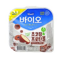 바이오 초코링프로틴볼 토핑요거트 130g x 3개 (무료배송), 상세페이지 참조