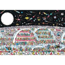 108피스 직소퍼즐 - 월리를찾아라 미래에서 (미니)