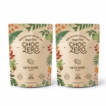 (미국직배) ChocZero 노슈가 피칸 초콜렛 170g 2팩 Keto Bark Dark Chocolate Pecan No Added Sugar, 2개