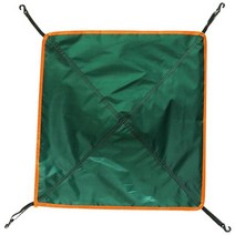 텐트 야외 캠핑 휴대용 캐노피 지붕 커버 방수 천 경량 태양 보호소 tarp rain, 초록