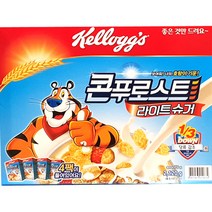 대용량 캘로그 콘푸로스트 라이트슈거 2120g 시리얼 켈로그, 1개