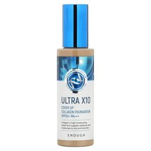 Enough 울트라 10x 커버업 콜라겐 파운데이션 spf 50+ pa+++ 21 100g(3.53oz)