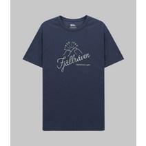 FJALLRAVEN 피엘라벤 남성 선라이즈 티셔츠 네이비 87047/560
