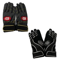 (창고방출) BBK 배팅장갑 겨울용 야구장갑 양수 (2종), S, 블랙/실버