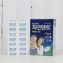 파인덴트 정 틀니세정제 - 54정, 단품