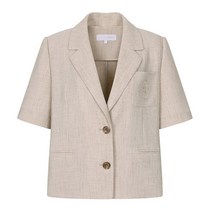 [백화점매장 정품출고] 올리브데올리브 자수 포인트 반팔 자켓 (OW3MCJ630)