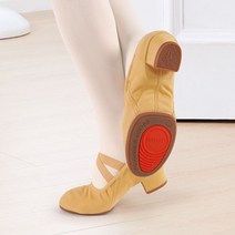 발레슈즈 토슈즈 성인 연습용 여자를위한 낮은 굽 신발 여자를위한 댄스, 35(다리 21.5cm), 그래서