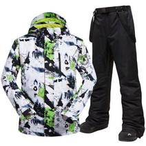 남성 스키 보드 복 세트 mutusnow 남자의 겨울 야외 스포츠 방풍 방수 따뜻한 통기성 눈 스케이트 재킷 브랜드