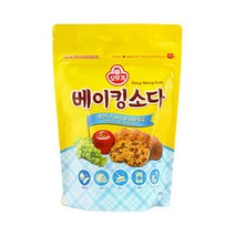 오뚜기 홈베이킹 베이킹소다 케이크 쿠키 만능세제 400G, 2세트