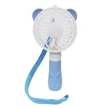 안전생활연구소 USB충전식 미니선풍기 휴대용 곰 손풍기, 1. 옐로우, 곰돌이 휴대용 손풍기