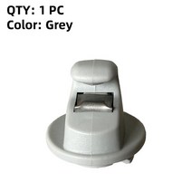 인테리어 선 바이저 클립 후크 홀더 아우디 Q8 RSQ8 Q4 e-트론 콰트로 5G0857561B4PK 자동차 액세서리, [02] Grey-1PC