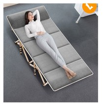 1인용 싱글 접이식 폴딩 베드 간이 접히는 침대 공간활용 좁은 스몰 병원 기숙사 환자 소형 간의 휴게실, 매트리스네이비(침대미포함)