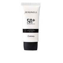 코리아나 제니스웰 수딩 선크림SPF50+ PA++++ 백탁과 끈적임이없는 선크림, 50g 1개