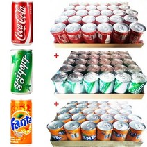 코카콜라 코카콜라190ml(30캔)+칠성사이다190ml(30캔)+환타오렌지190ml(30캔), 85캔, 190ml