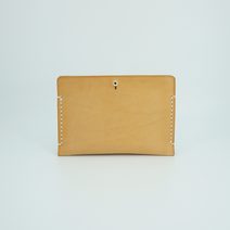 베지터블 소가죽 내추럴 카드홀더 수제 카드지갑 무료이니셜각인