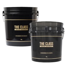 [더클래스] 세차버킷 18L, 반투명(그립 포함), 1개