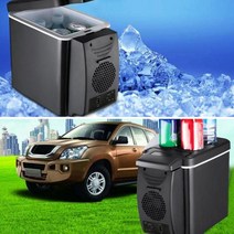 캠핑냉장고 휴대용 차량용 온 45W 12V 6 리터 자동차 미니 냉장고 경량 이중 사용 절연 쿨러 박스 컨테이너 반도체 아이스