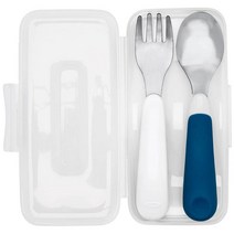 OXO 토트 온더고 수저 포크 숟가락 세트 케이스, Navy, Navy, 1개