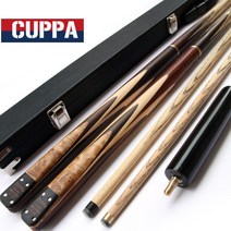 빠른 해외직구 수제 컵파 3/4 스누커 큐 스틱 블랙 케이스 세트 중국 팁 9.8mm 11.5mm