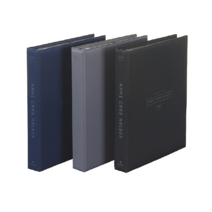 인터탑 문화산업 A200/A300/A400/A500 실키 명함첩 1+1, A400 흑색(1개+1개)