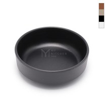 마이키친 투톤컬러 메탈 멜라민쿠프 - R쿠프, 6반 (154x53mm), 블랙(먹토)