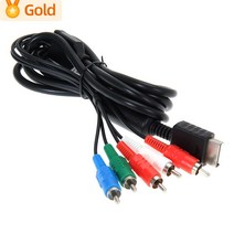 멀티 컴포넌트 게임 소니 PS2 PS3 플레이 스테이션 시스템 케이블 콘솔 TV 컴퓨터 액세서리RCA에 오디오 비, 한개옵션0