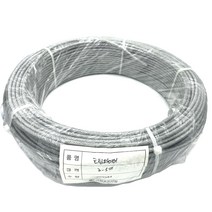 코팅와이어 코팅로프 M 단위 컷팅판매, 투명코팅와이어로프 1M, 12mm