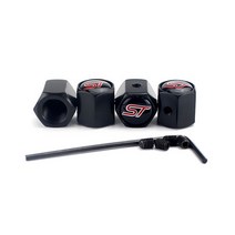 - 자동차 타이어 에어밸브 캡 휠 공기 주입구 마개 스포츠 터보차저 개폐 도난 방지 밸브 심지 장식 가스 방출