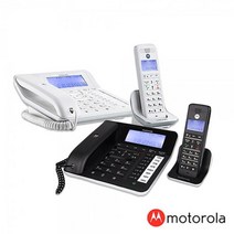모토로라 디지털 유무선전화기 C7201A (자동응답/녹음/발신자표시), C7201A 화이트