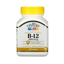 21 센트리 B-12 시아노코발라민 1 000mcg 서방정 타블렛 110정