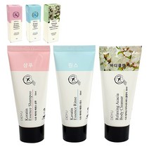 디쥬 50ml 여행용 샴푸 린스 바디 클렌저 케라틴 에센스 휴대 세면 샤워 바디워시, (케라틴 린스)