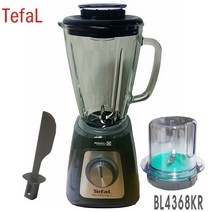 테팔 대용량믹서기 BL-4368 유리용기 얼음분쇄 BL81GDKR 플러스 초고속 블렌더 속도조절 스무디, BL-4368KR(블렌드포스 글라스)