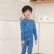 마벨슈슈 겨울 남아 여아 발열내의 아동 주니어 실내복 9부