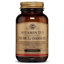 솔가 비타민 D3 콜레칼시페롤 10000 IU 소프트젤, 120개입, 1개