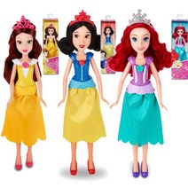디즈니 공주 인형 백설공주 아리엘 벨 그림 장난감 토이 여자 크리스마스 파티 생일 집들이 선물 Bjd