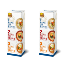 제이온 바로먹는 간편국수 버라이어티 6개입 X 2팩 [비빔막국수 증정], 2개