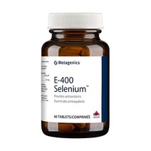 Metagenics E 400 셀레늄 Antioxidant Supplement 함유 비타민 E to Help 서포트 Cellular Health 60 타블렛정 2 Month Sup