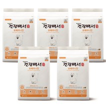 건강백서 전연령 포메라니언 반려견 사료, 2kg, 5개