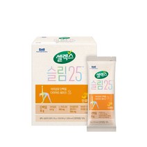 셀렉스 체중조절식 단백질 다이어트쉐이크 슬림25 단호박 1박스 36g x 10입