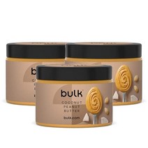 벌크 땅콩버터 코코넛 500g Bulk Peanut Butter Coconut, 3팩