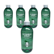 1+1+1+1+1 펫쉴드 항균탈취 강아지 스프레이 냄새제거 애견 살균제 배변 소변 오줌 스프레이 300ml